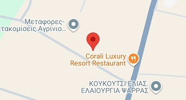Location of business on map