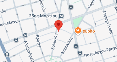 Location of business on map