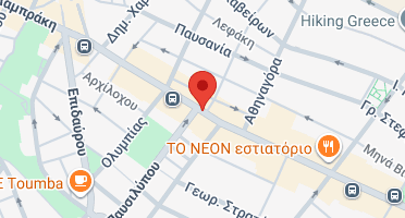 Location of business on map