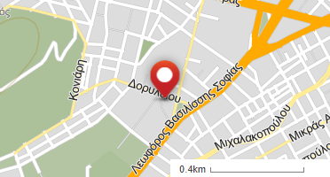 Location of business on map