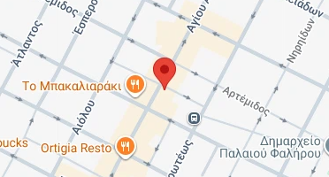 Location of business on map