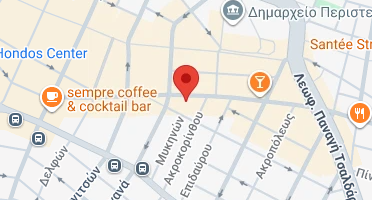 Location of business on map