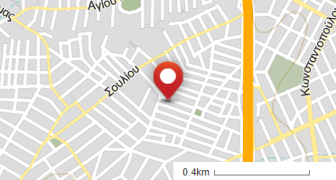 Location of business on map