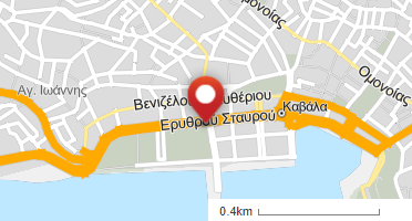 Χάρτης και σημείο της επιχείρησης