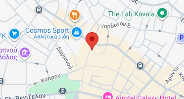Location of business on map