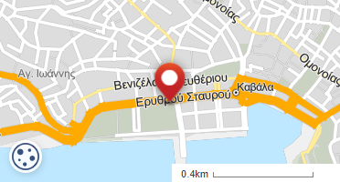 Location of business on map