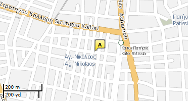 Location of business on map
