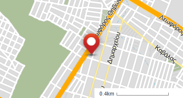 Location of business on map