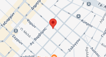 Location of business on map