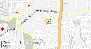Χάρτης και σημείο της επιχείρησης