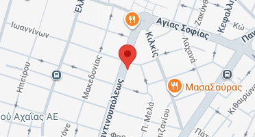 Location of business on map
