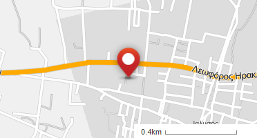 Location of business on map