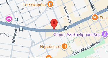 Χάρτης και σημείο της επιχείρησης