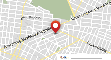 Location of business on map