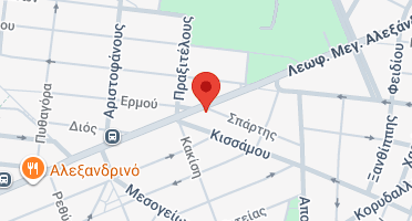Location of business on map