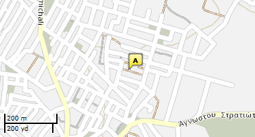 Location of business on map