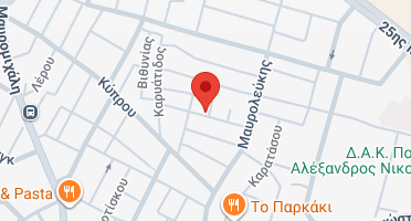 Location of business on map