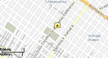 Location of business on map