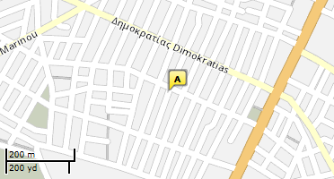 Location of business on map
