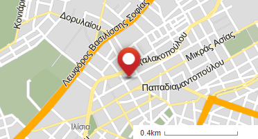 Location of business on map