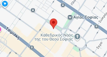Location of business on map