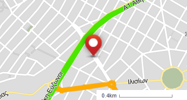 Location of business on map