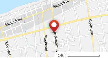 Location of business on map