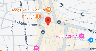 Location of business on map