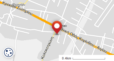 Location of business on map