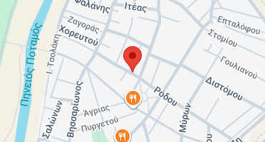 Location of business on map