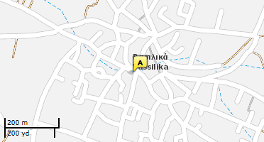 Location of business on map