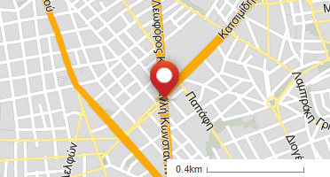 Location of business on map