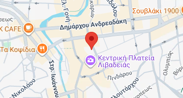 Location of business on map