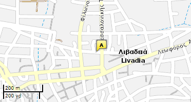 Χάρτης και σημείο της επιχείρησης