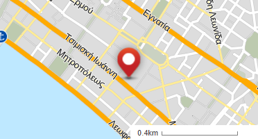 Location of business on map
