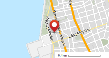 Location of business on map