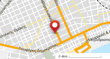 Location of business on map