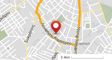 Location of business on map
