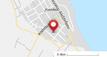 Location of business on map