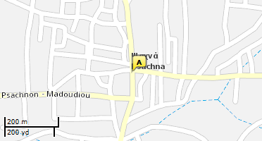 Χάρτης και σημείο της επιχείρησης