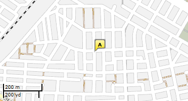 Location of business on map