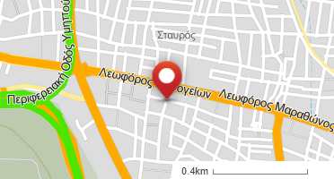 Location of business on map