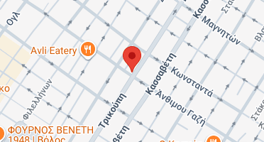 Location of business on map