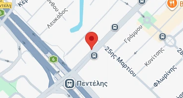 Location of business on map