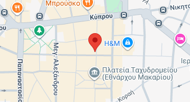 Location of business on map