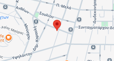Location of business on map
