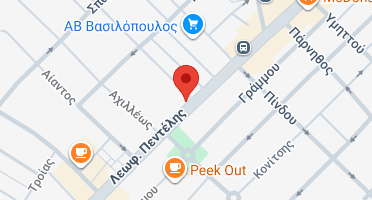 Location of business on map