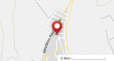 Location of business on map