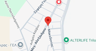 Location of business on map
