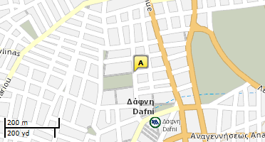 Location of business on map
